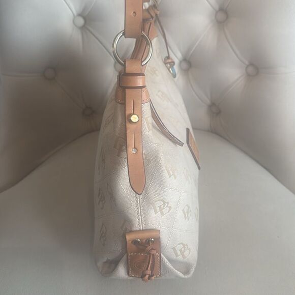Dooney & Bourke East/West Slouch 1975 Signature Anniversary Bag - Picture 6 of 15